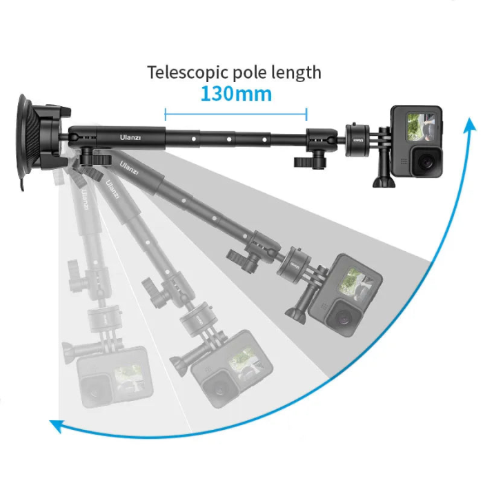 Магнитный дежатель Vijim Ulanzi ZJ01 Magnetic Suction Cup Mount (T086)