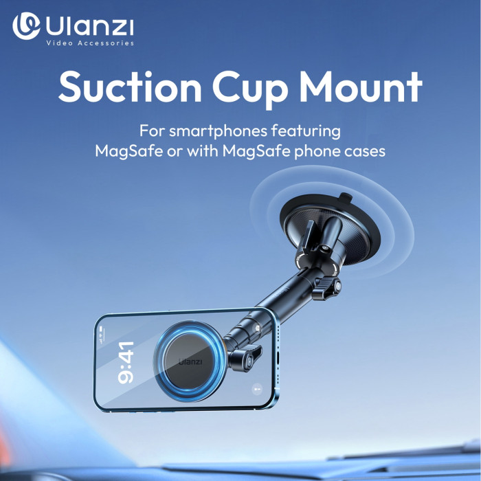 Присоска для телефона Ulanzi ZJ06 Suction Cup Mount (T117)