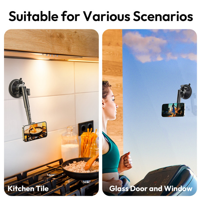 Присоска для телефона Ulanzi ZJ06 Suction Cup Mount (T117)