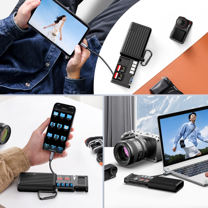 Многофункциональный высокоскоростной считыватель карт Ulanzi MCR-01 (X055)