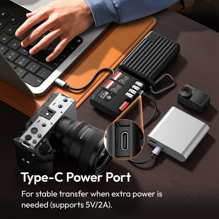 Многофункциональный высокоскоростной считыватель карт Ulanzi MCR-01 (X055)