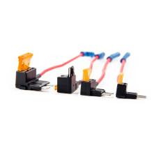  Комплект переходников с предохранителями VIOFO 4PCS Circuit Fuse Tap with ATC, ATS, MICRO2, MINI Adapter Holder