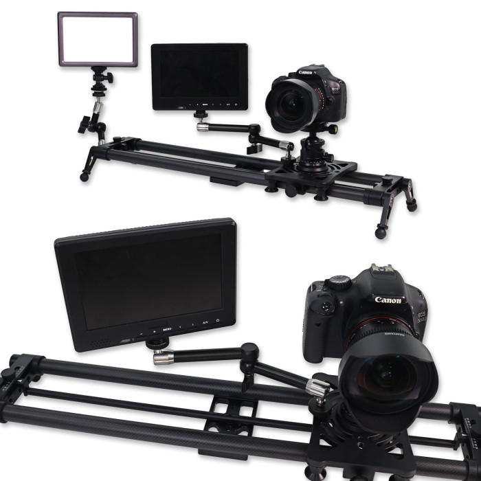 Карбоновый моторизированный слайдер Xinru 60см