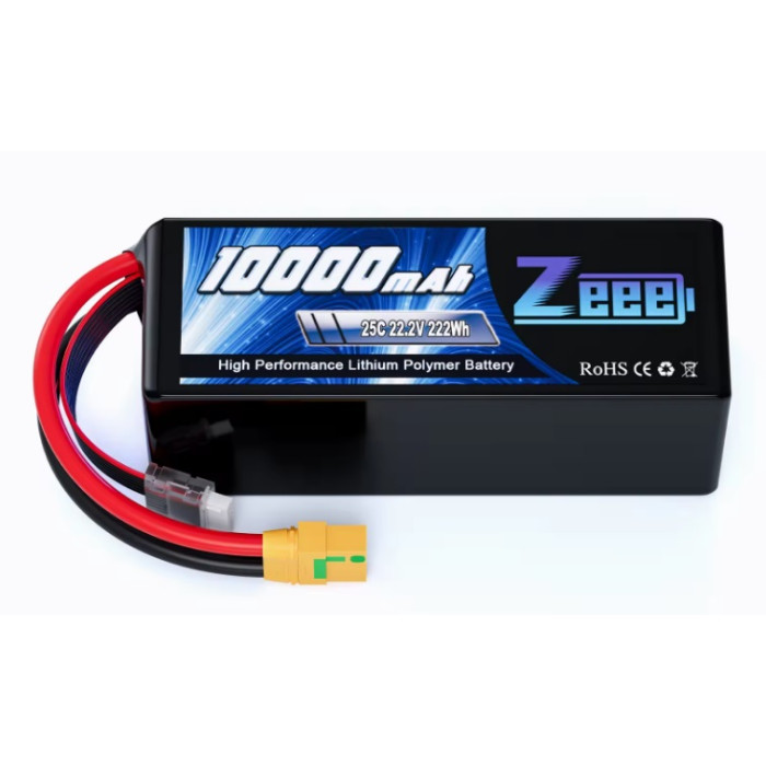 Аккумулятор FPV 6S 10000mAh Li-po Zeeepower