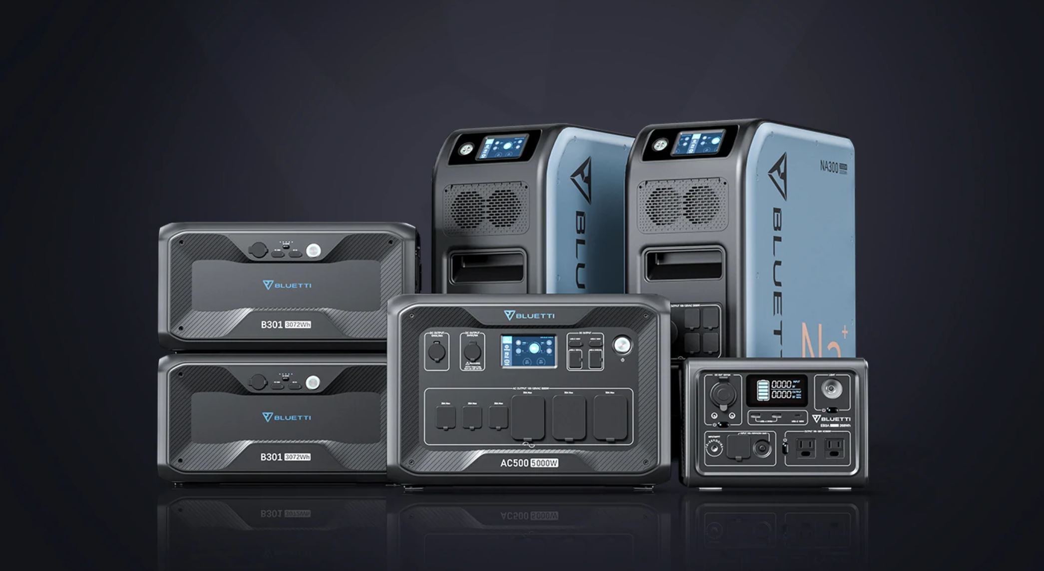 bluetti выбор зарядных станций