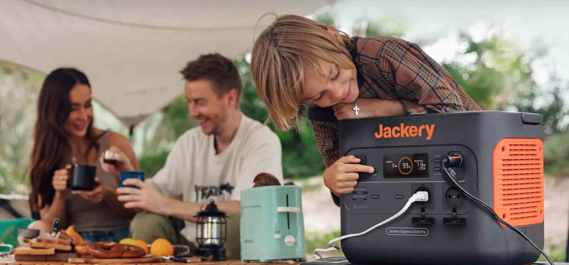 jackery на природе