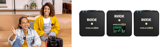rode wireless go 2 for multiple speakers